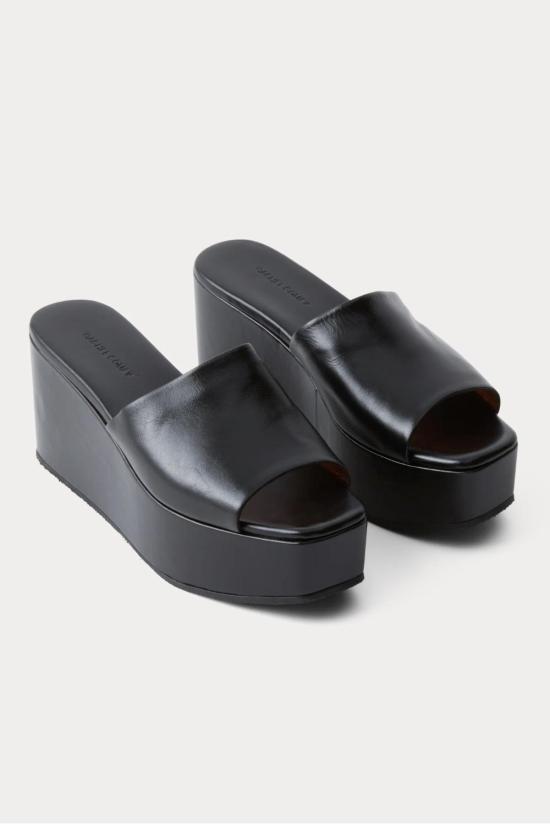  레이첼 코미 샌들 페로우 웨지  블랙 - RACHEL COMEY