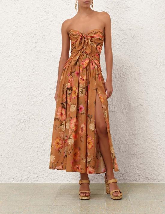 26FW 짐머만 미디 원피스 9039DSS263 THBS Multicolor - ZIMMERMANN