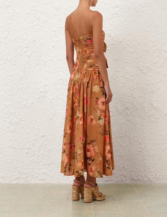 26FW 짐머만 미디 원피스 9039DSS263 THBS Multicolor - ZIMMERMANN