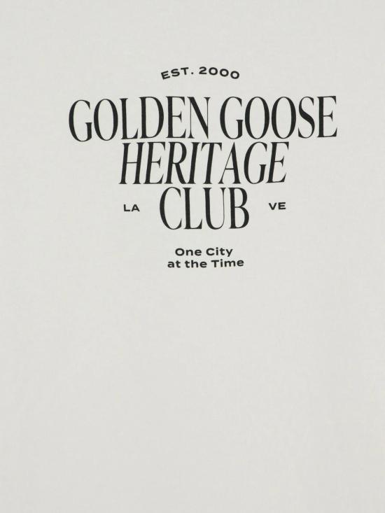 26FW 골든구스 반팔 티셔츠 GMP01220P002619 11560 Bianco - GOLDEN GOOSE