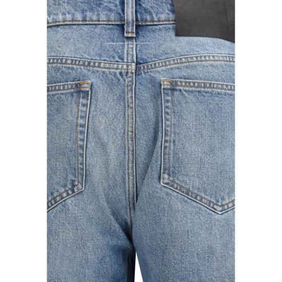  MM6 메종마르지엘라 데님 Mm6 메종 마르지엘라 코튼 진 블루 - MM6 MAISON MARGIELA