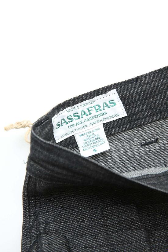  사사프라스 데님 팬츠 SF 262338 BLACK - SASSAFRAS