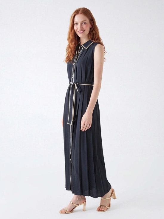  라미 브룩 롱 원피스 A08253031 BLUE - RAMY BROOK