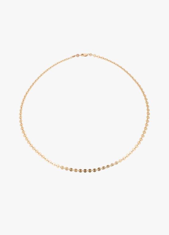  마라 카리조 스칼리세 목걸이/팬던트 마라 디스크 체인 초커 14k 골드 필드