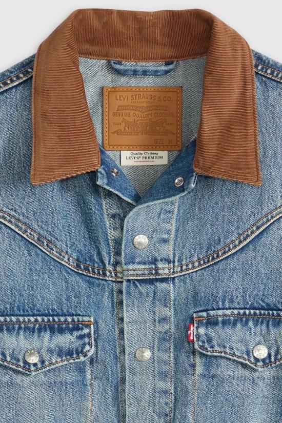  리바이스 데님 자켓 웨스턴 쇼트혼 트러커 재킷 파리로 떠나다 - LEVI'S