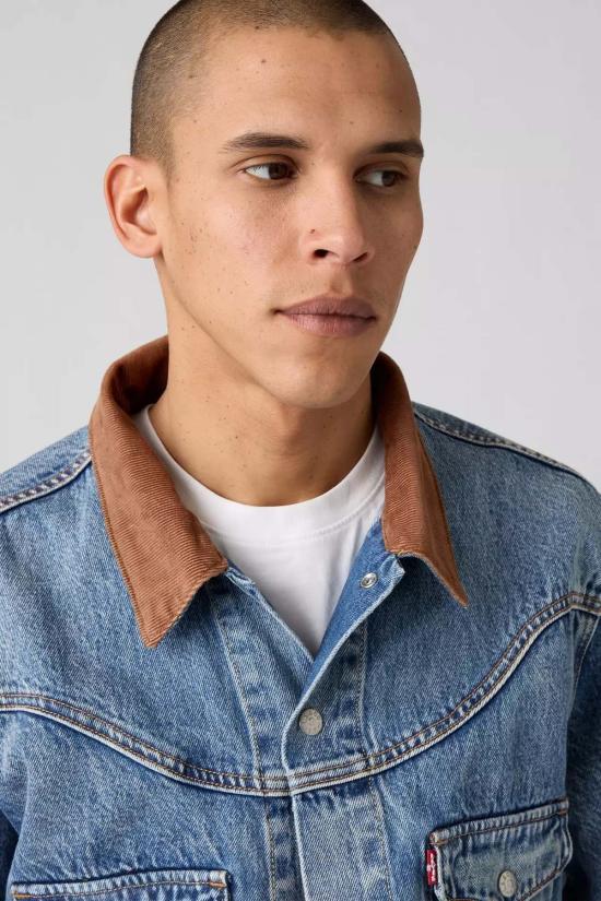  리바이스 데님 자켓 웨스턴 쇼트혼 트러커 재킷 파리로 떠나다 - LEVI'S