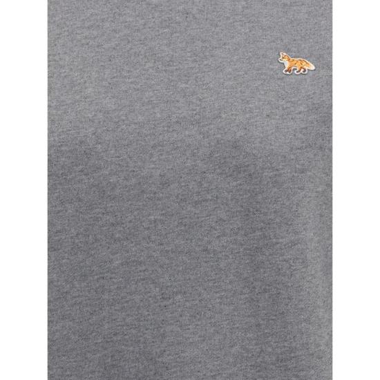  메종키츠네 스웨터 메종 키츠네 베이비 폭스 컴포트 스웨트셔츠 그레이 - MAISON KITSUNE
