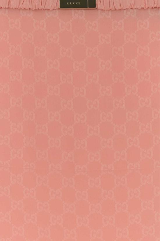  구찌 스커트 GG 실크 - GUCCI
