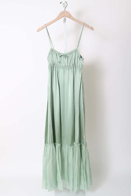  울라 존슨 롱 원피스 Ulla Johnson Marielle 캐미 실크 드레스