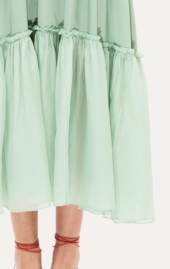  울라 존슨 롱 원피스 Ulla Johnson Marielle 캐미 실크 드레스 - ULLA JOHNSON