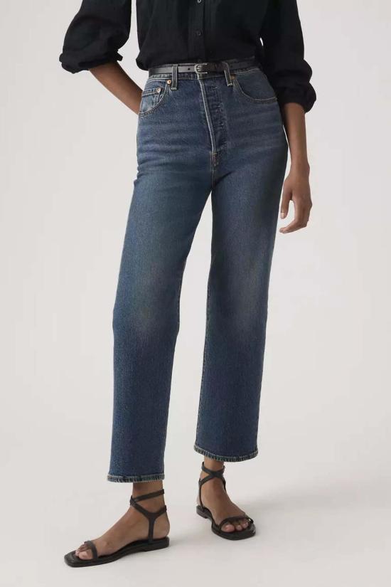  리바이스 데님 팬츠 립케이지 스트레이트 앵클 진, Analyze This Jeans 데님 - LEVI'S