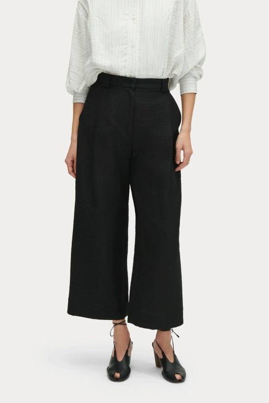  레이첼 코미 크롭 팬츠 크루 팬츠 블랙 - RACHEL COMEY