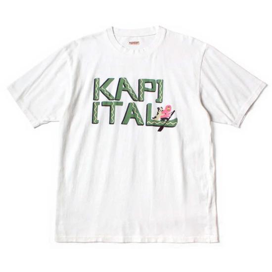  캐피탈 반팔 티셔츠 Kapital 20/ Jersey Crew T (카누 )