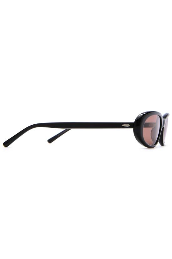  크랩 아이웨어 안경 더 러브 버즈 선글라스 블랙 문더스트 프레임 & 모브 렌즈 - CRAP EYEWEAR
