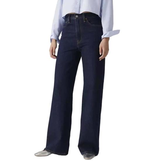  리바이스 데님 팬츠 립케이지 와이드 레그 진 쉐이드 - LEVI'S