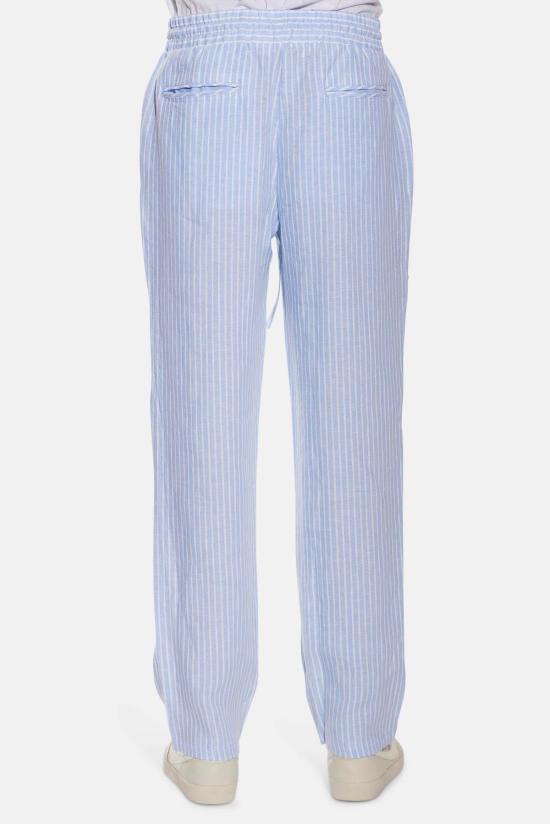  블루&크림 트레이닝/조거 팬츠 WVBCM2481B 2 BLUE WHITE STRIPE - BLUE&CREAM