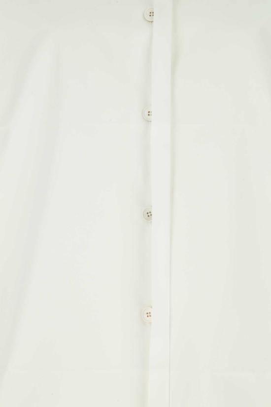  질샌더 셔츠 질 샌더 화이트 포플린 오버사이즈 셔츠 - JIL SANDER