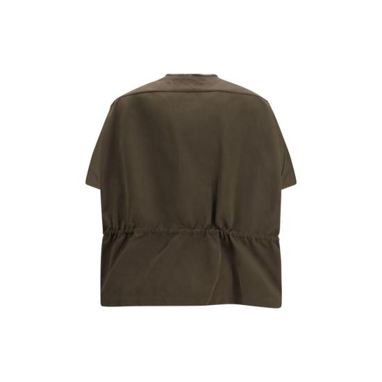 26SS 릭 오웬스 자켓 폴리에스터 쉘 재킷 브라운 - RICK OWENS