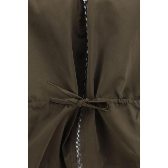 26SS 릭 오웬스 자켓 폴리에스터 쉘 재킷 브라운 - RICK OWENS