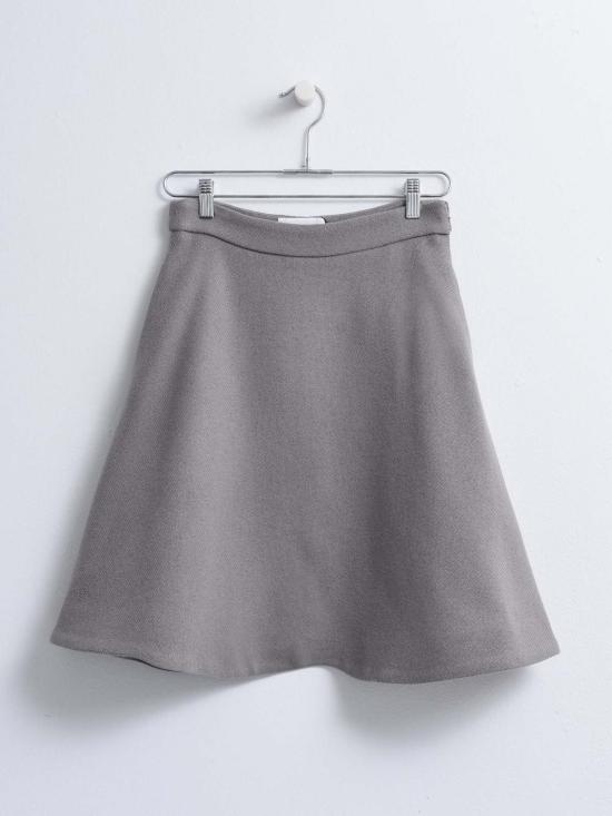  아미 미디 스커트 FSK215 WV0016 TAUPE