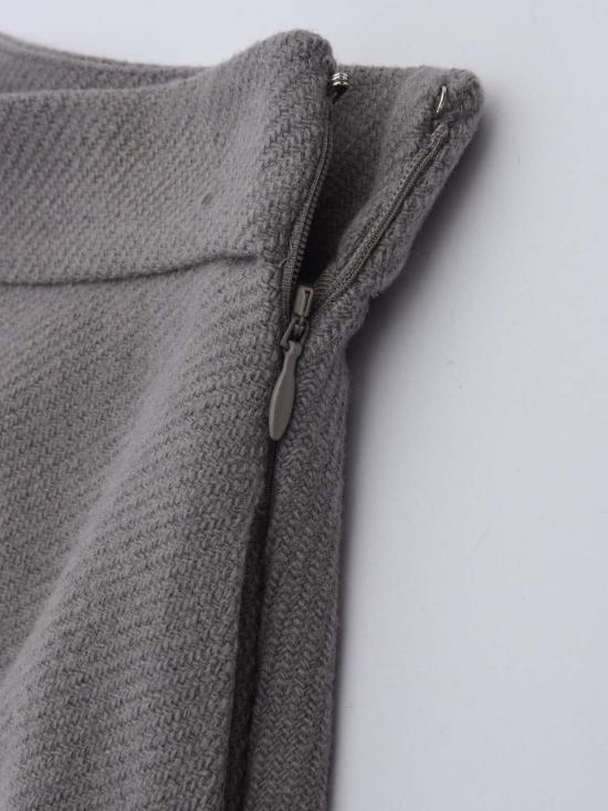  아미 미디 스커트 FSK215 WV0016 TAUPE - AMI