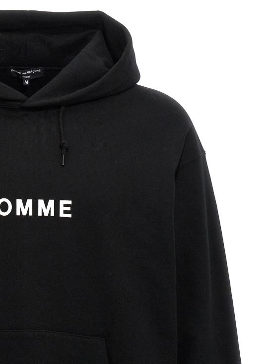  꼼데가르송 후드 티셔츠 Comme Des Garçons 코튼 후디 - COMME DES GARCONS