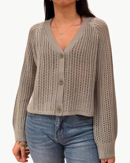  사블린 가디건 Sabiln Yasmeen Slouchy 카디건 유칼립투스 - SABLYN
