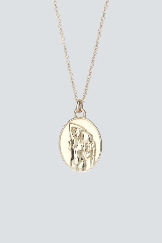  탈론 목걸이/팬던트 아쿠아리우스 목걸이 14K 골드
