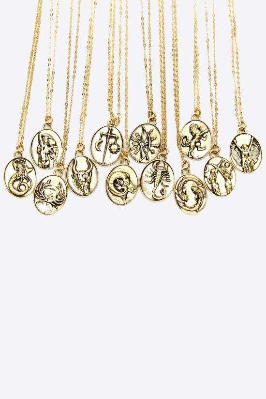  탈론 목걸이/팬던트 아쿠아리우스 목걸이 14K 골드 - TALON