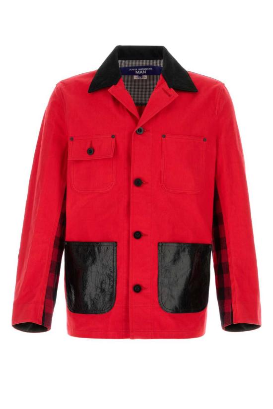  와타나베 준야 자켓 Junya Watanabe 데님 재킷 Redxblack