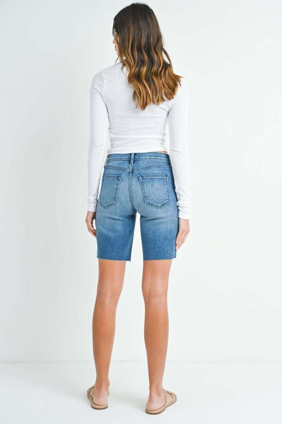  저스트 블랙 데님 숏팬츠 BH465J BLUE - JUST BLACK DENIM