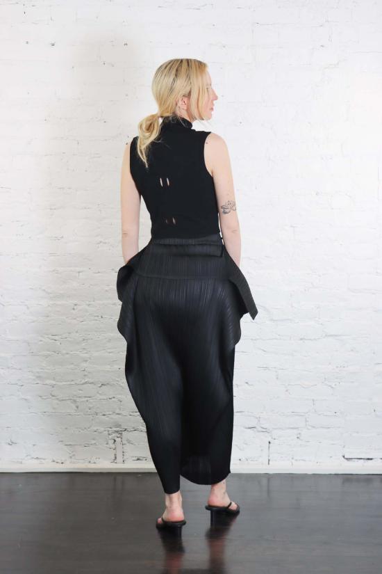  플리츠플리즈 롱 원피스 PP66JF443 BLACK - PLEATS PLEASE