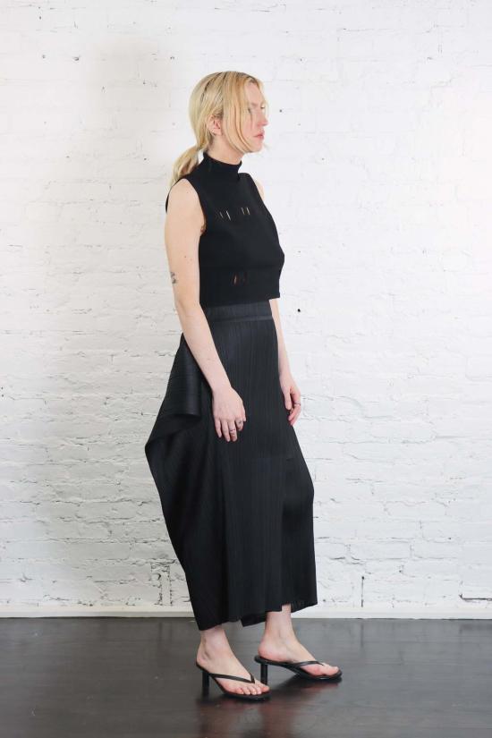  플리츠플리즈 롱 원피스 PP66JF443 BLACK - PLEATS PLEASE