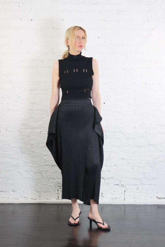  플리츠플리즈 롱 원피스 PP66JF443 BLACK - PLEATS PLEASE