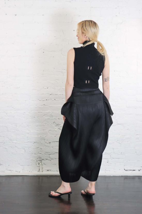  플리츠플리즈 롱 원피스 PP66JF443 BLACK - PLEATS PLEASE