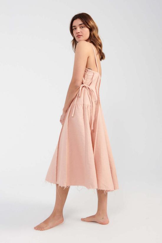  레이첼 코미 롱 원피스 마데로 드레스 블러쉬 - RACHEL COMEY