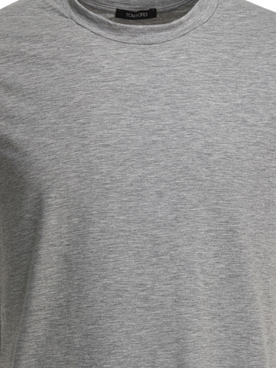 26FW 톰포드 반팔 티셔츠 T4M081410020 Grey - TOMFORD