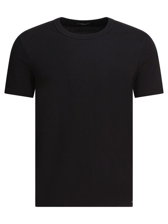 26FW 톰포드 코튼 크루넥 언더웨어 티셔츠 T4M081040002 Black