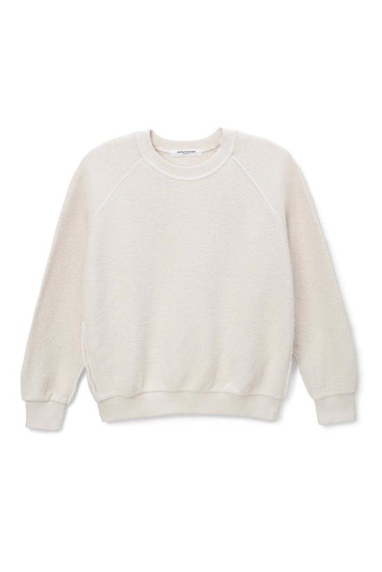  퍼펙트 화이트 티 스웨터 지기 스웨트셔츠 - PERFECT WHITE TEE
