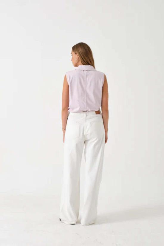  Seventy + Mochi 데님 팬츠 세븐티 + 모치 블레이크 진 헤링본 에크루 - OTHER BRANDS
