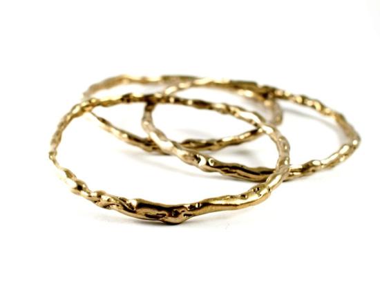  네티 켄트 주얼리 팔찌 웨이브 뱅글 - NETTIE KENT JEWELRY