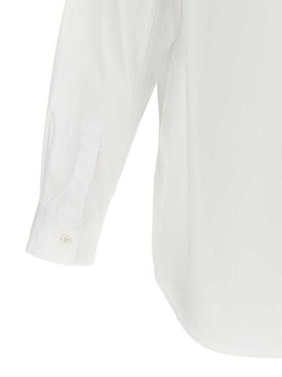  꼼데가르송 블라우스 Comme Des Garçons 화이트 코튼 - COMME DES GARCONS