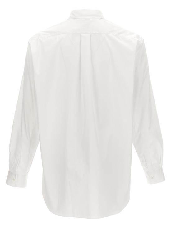  꼼데가르송 블라우스 Comme Des Garçons 화이트 코튼 - COMME DES GARCONS