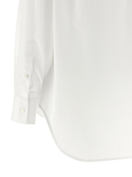  마르지엘라 블라우스 메종  코튼  화이트 - MAISON MARGIELA