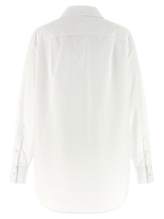  마르지엘라 블라우스 메종  코튼  화이트 - MAISON MARGIELA
