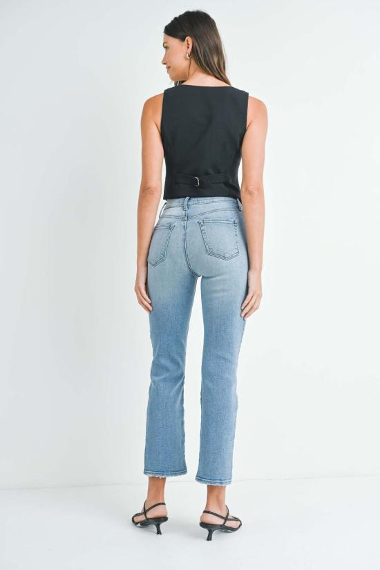  저스트 블랙 데님 데님 팬츠 BP467J BLACK - JUST BLACK DENIM