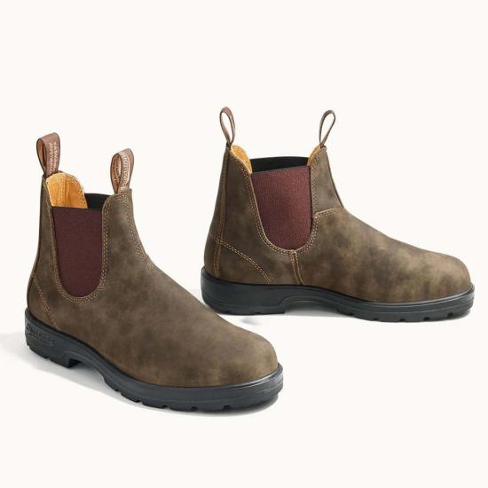  블런드스톤 부츠 585  러스틱 브라운 - BLUNDSTONE