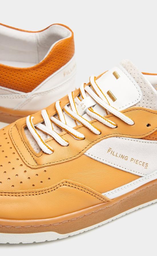  필링피스 스니커즈 필링 피시스 에이스 스핀  머스타드/화이트 - FILLING PIECES