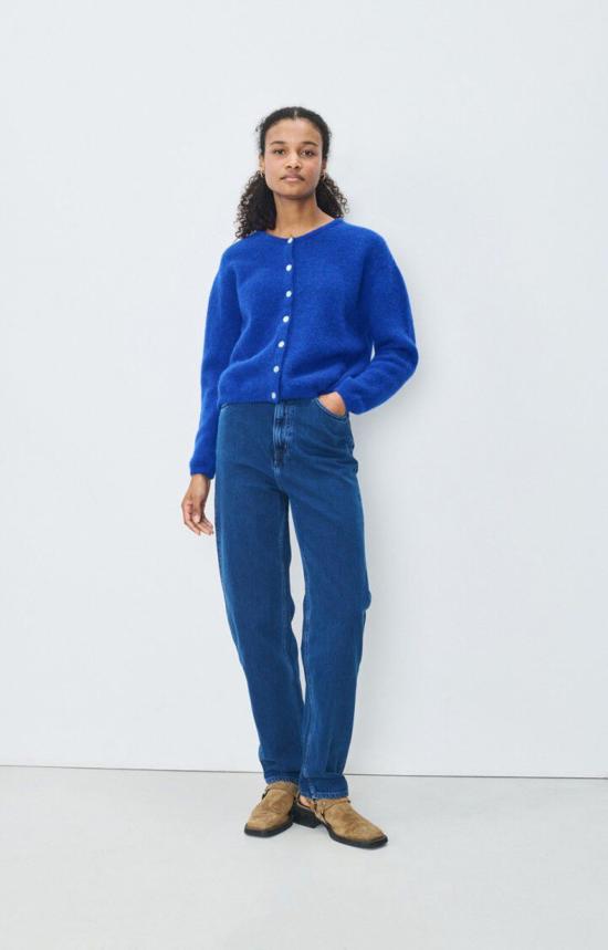  아메리칸 빈티지 가디건 VITO19EE25 BLUE - AMERICAN VINTAGE