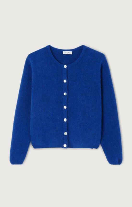  아메리칸 빈티지 가디건 VITO19EE25 BLUE - AMERICAN VINTAGE